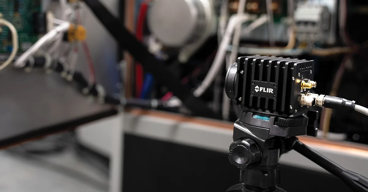 Câmeras FLIR A50 e A70 no monitoramento de processo