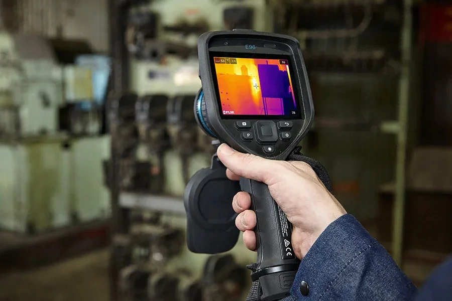 Inspeção elétrica em siderúrgica com a FLIR E96