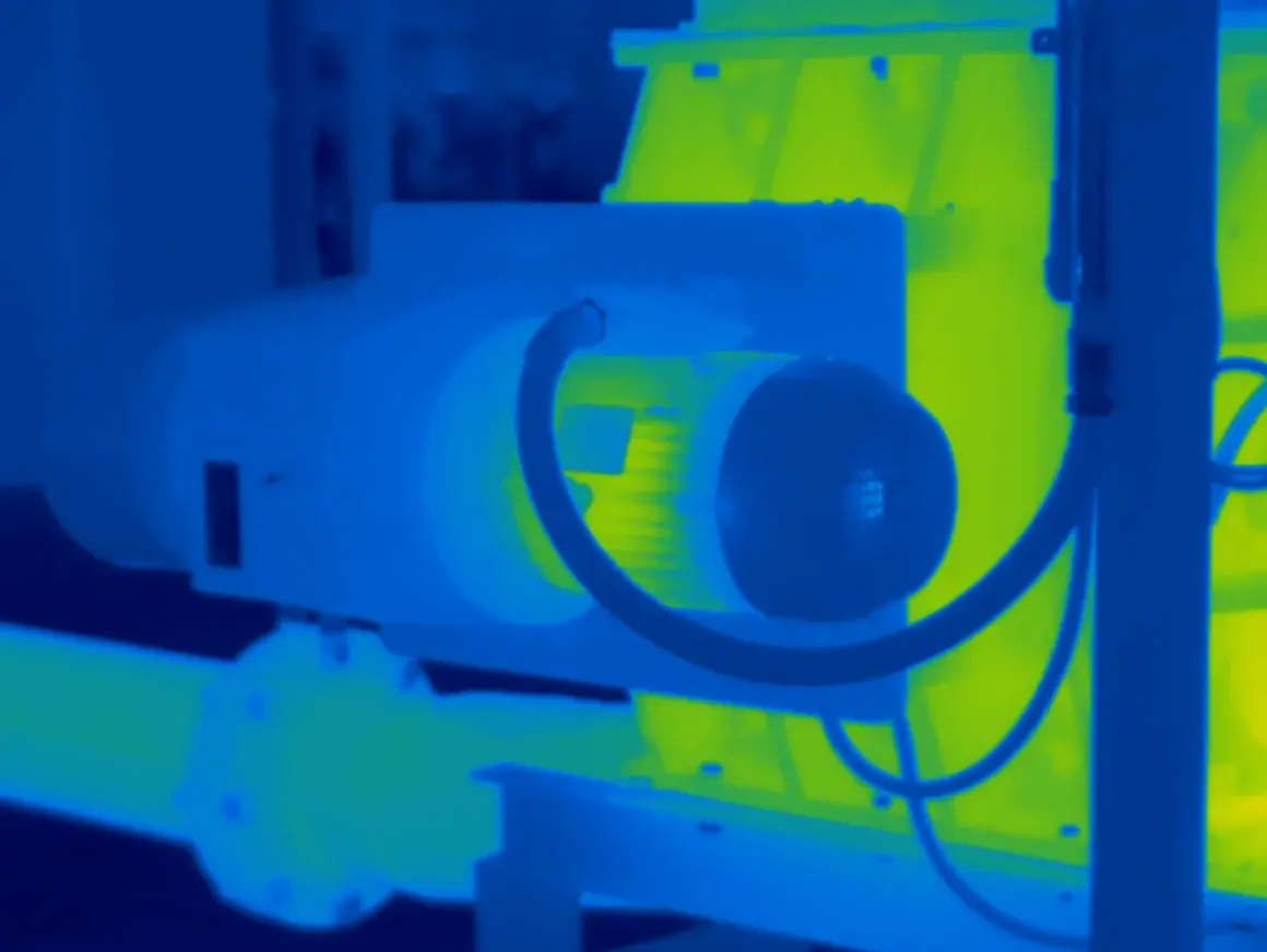 Termografia na manutenção mecânica: motores, mancais, vapor e fornos