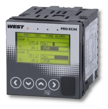 Controlador de Processos WEST Pro-EC44