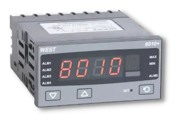 8010+ | P8010+ Indicador de Temperatura e Processos WEST