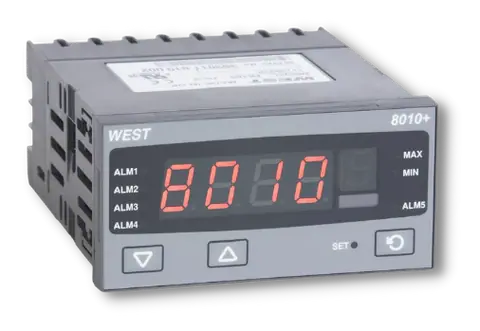 8010+ | P8010+ Indicador de Temperatura e Processos WEST
