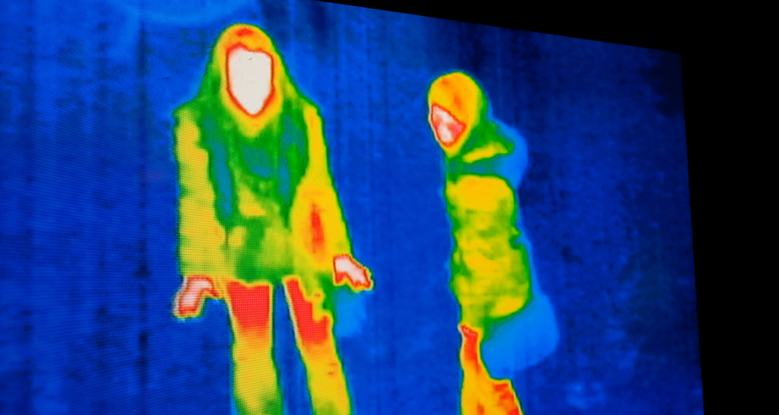 câmera térmica portátil